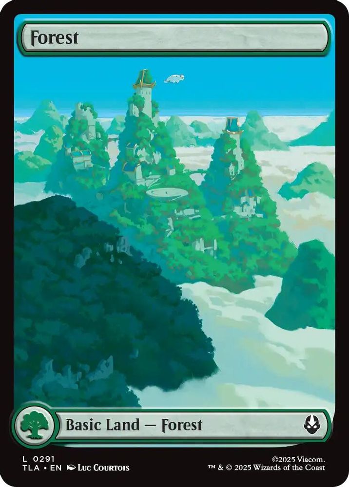 Forest (0291) · 291 · Avatar: The Last Airbender · Non-foil