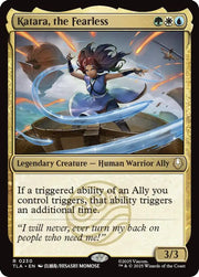 Katara, the Fearless · 230 · Avatar: The Last Airbender · Foil