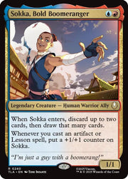 Sokka, Bold Boomeranger · 240 · Avatar: The Last Airbender · Non-foil