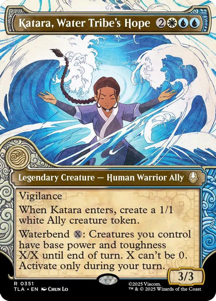 Katara, Water Tribe's Hope (Showcase) · 351 · Avatar: The Last Airbender · Non-foil