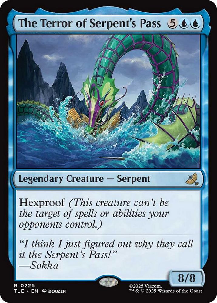 The Terror of Serpent's Pass · 225 · Avatar: The Last Airbender: Eternal-Legal · Foil
