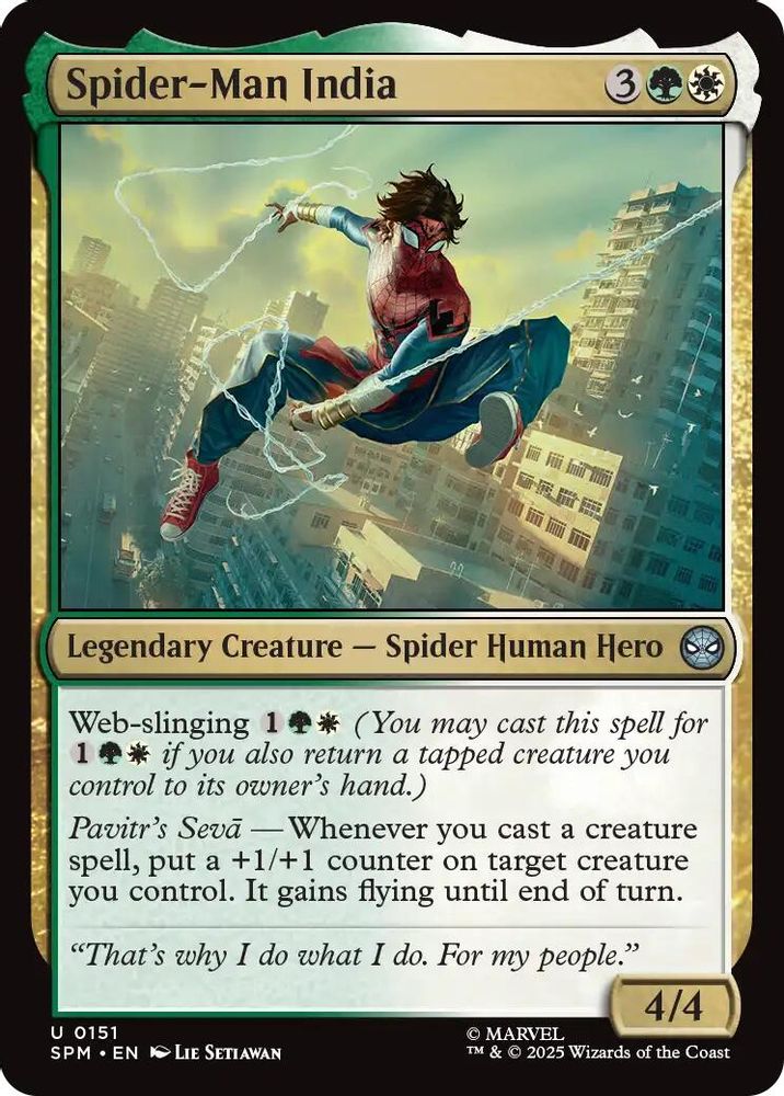 Spider-Man India · 151 · SPM · Foil