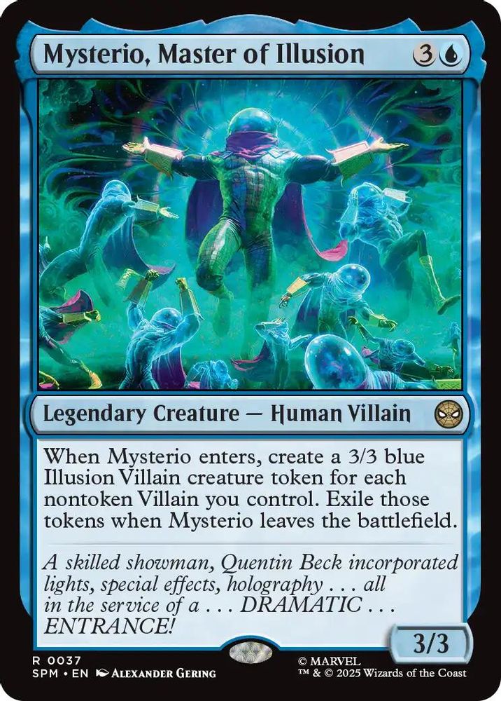 Mysterio, Master of Illusion · 37 · Marvel's Spider-Man · Non-foil