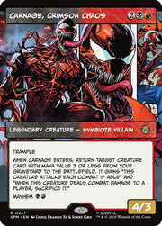 Carnage, Crimson Chaos (Borderless) · 227 · Marvel's Spider-Man · Non-foil