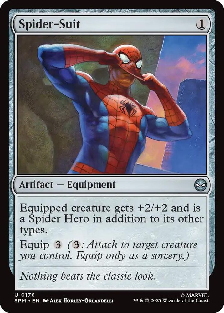 Spider-Suit · 176 · SPM · Foil