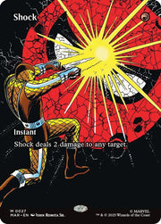 Shock (Borderless) · 27 · Marvel Universe Eternal-Legal · Non-foil
