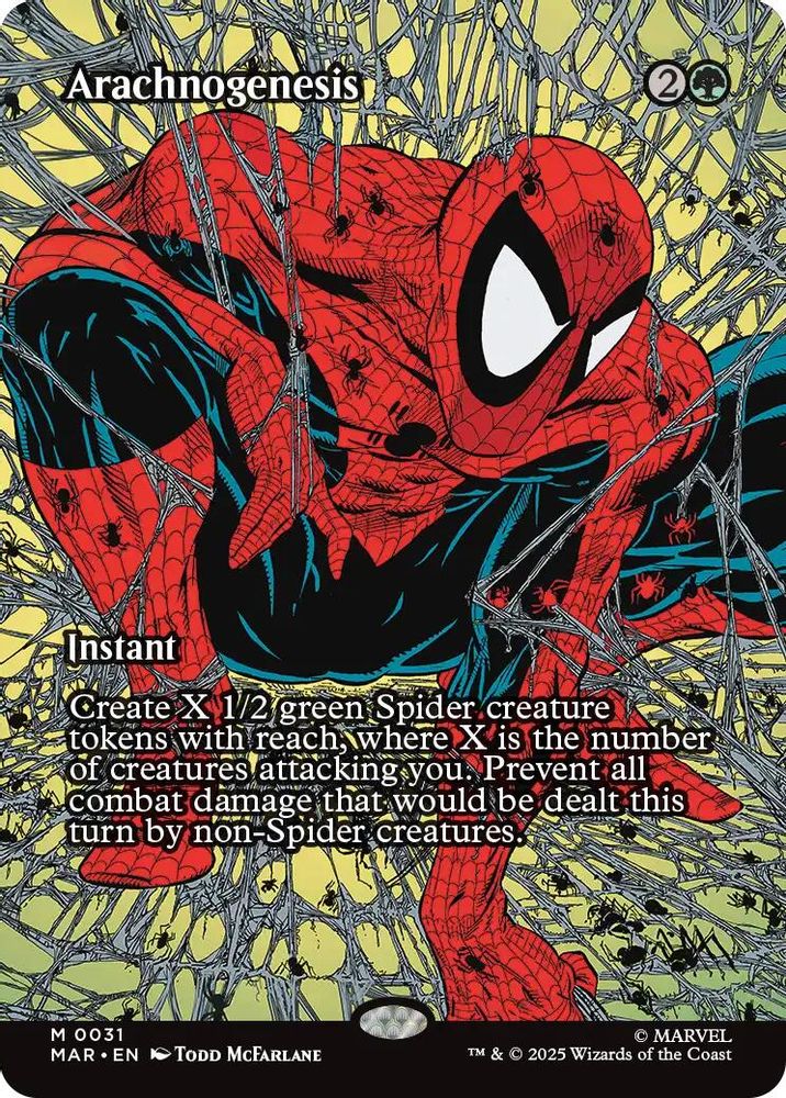 Arachnogenesis (Borderless) · 31 · MAR · Foil