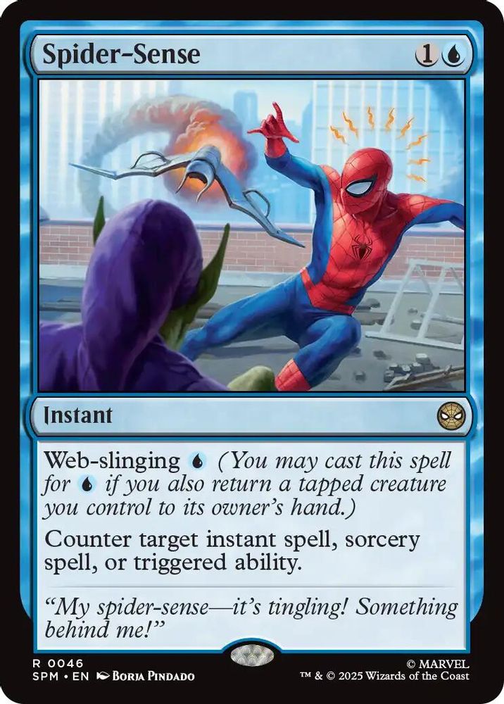 Spider-Sense · 46 · SPM · Foil