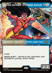 Spider-Woman, Stunning Savior (Borderless) · 230 · Marvel's Spider-Man · Non-foil