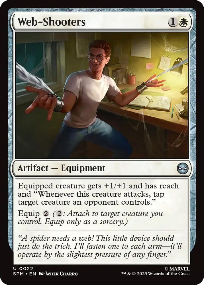 Web-Shooters · 22 · SPM · Non-foil