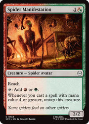 Spider Manifestation · 148 · Marvel's Spider-Man · Non-foil
