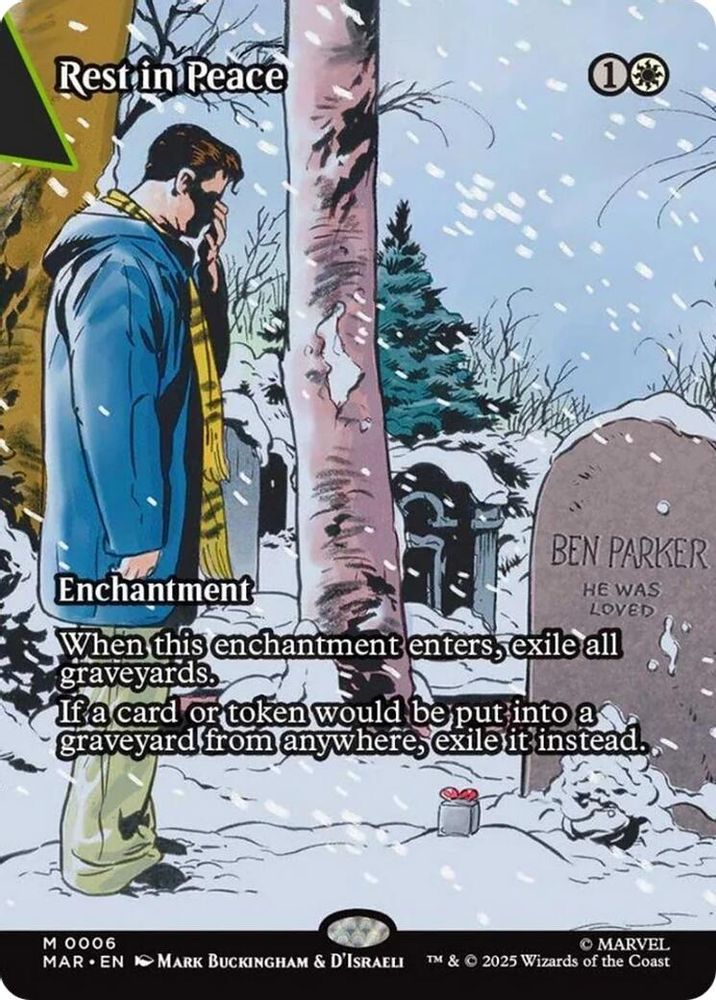 Rest in Peace (Borderless) · 6 · MAR · Non-foil