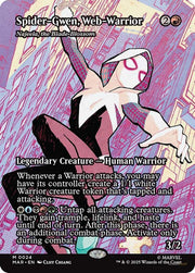 Spider-Gwen, Web-Warrior - Najeela, the Blade-Blossom (Borderless) · 24 · Marvel Universe Eternal-Legal · Non-foil