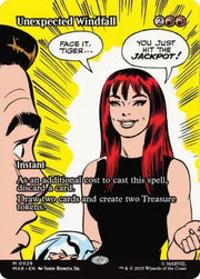 Unexpected Windfall (Borderless) · 29 · Marvel Universe Eternal-Legal · Non-foil