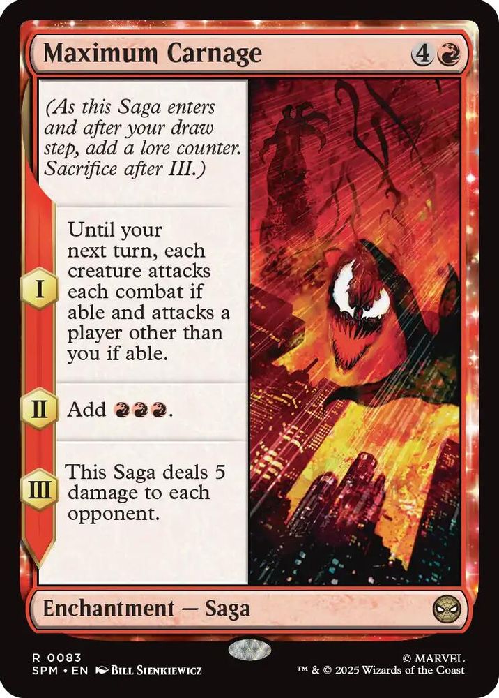 Maximum Carnage · 83 · SPM · Non-foil