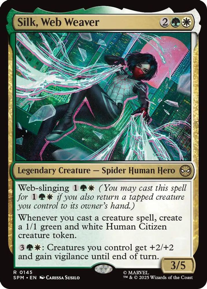 Silk, Web Weaver · 145 · SPM · Foil