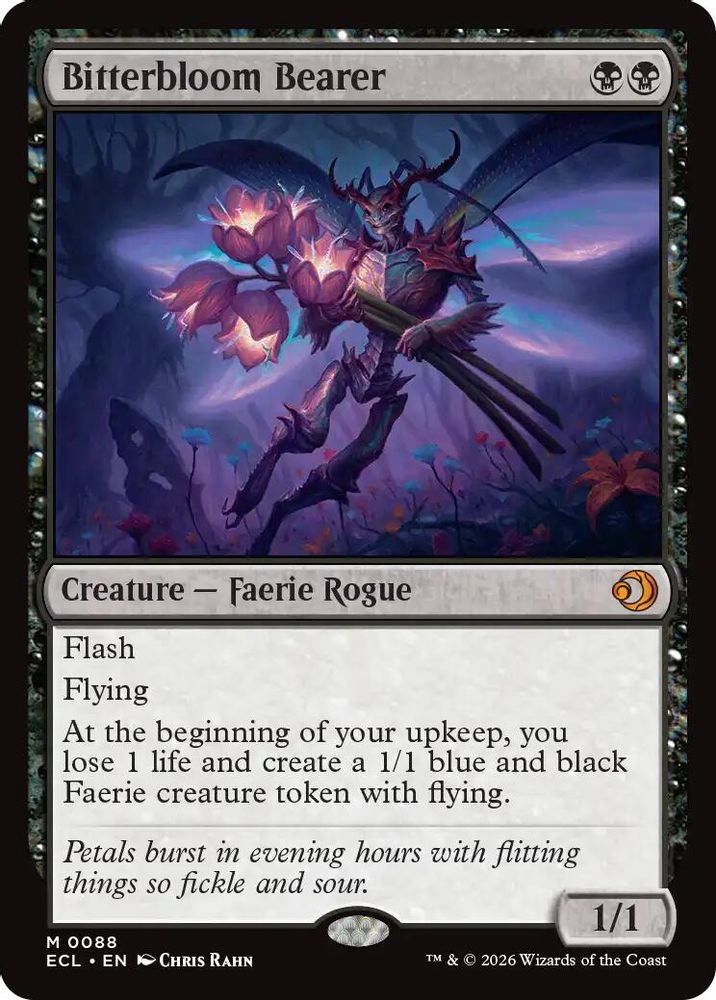 Bitterbloom Bearer · 88 · Lorwyn Eclipsed · Non-foil