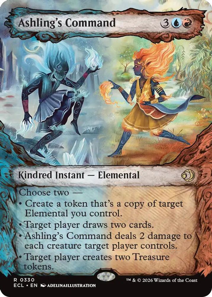 Ashling's Command (Showcase) · 330 · Lorwyn Eclipsed · Foil