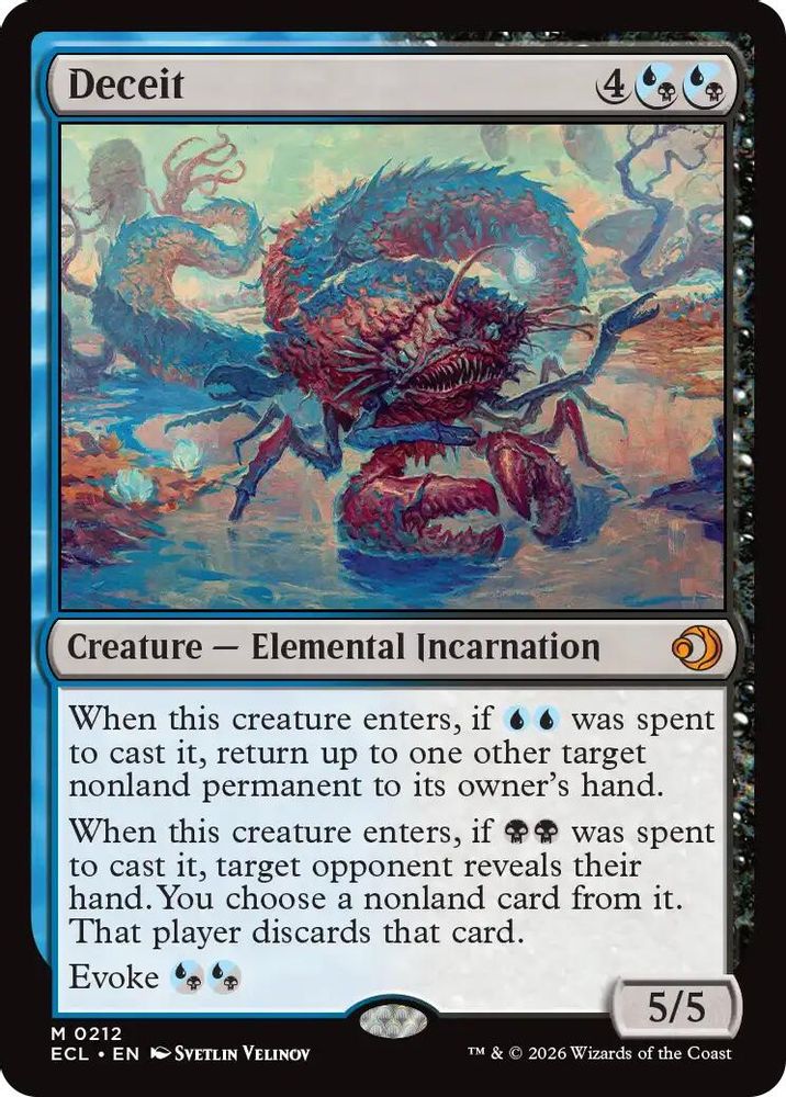 Deceit · 212 · Lorwyn Eclipsed · Non-foil