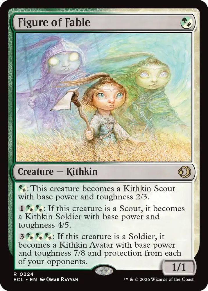 Figure of Fable · 224 · Lorwyn Eclipsed · Non-foil