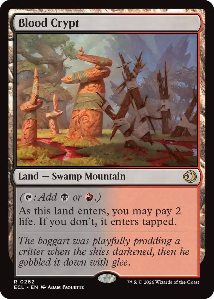 Blood Crypt · 262 · Lorwyn Eclipsed · Non-foil