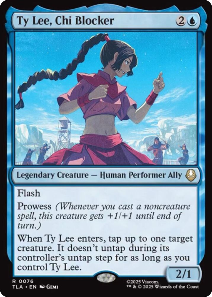 Ty Lee, Chi Blocker · 76 · Avatar: The Last Airbender · Foil