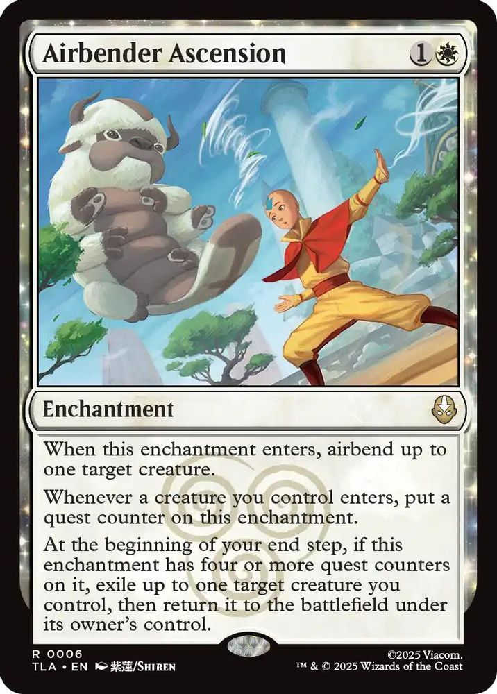 Airbender Ascension · 6 · Avatar: The Last Airbender · Non-foil