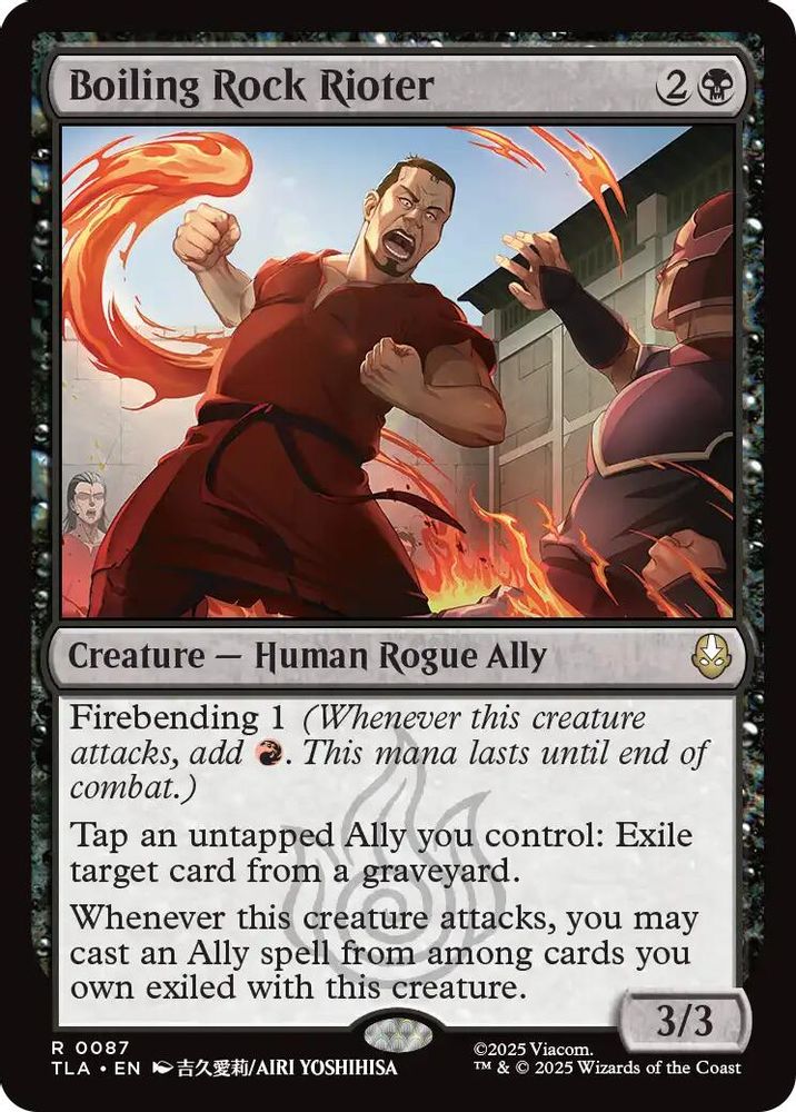 Boiling Rock Rioter · 87 · Avatar: The Last Airbender · Non-foil