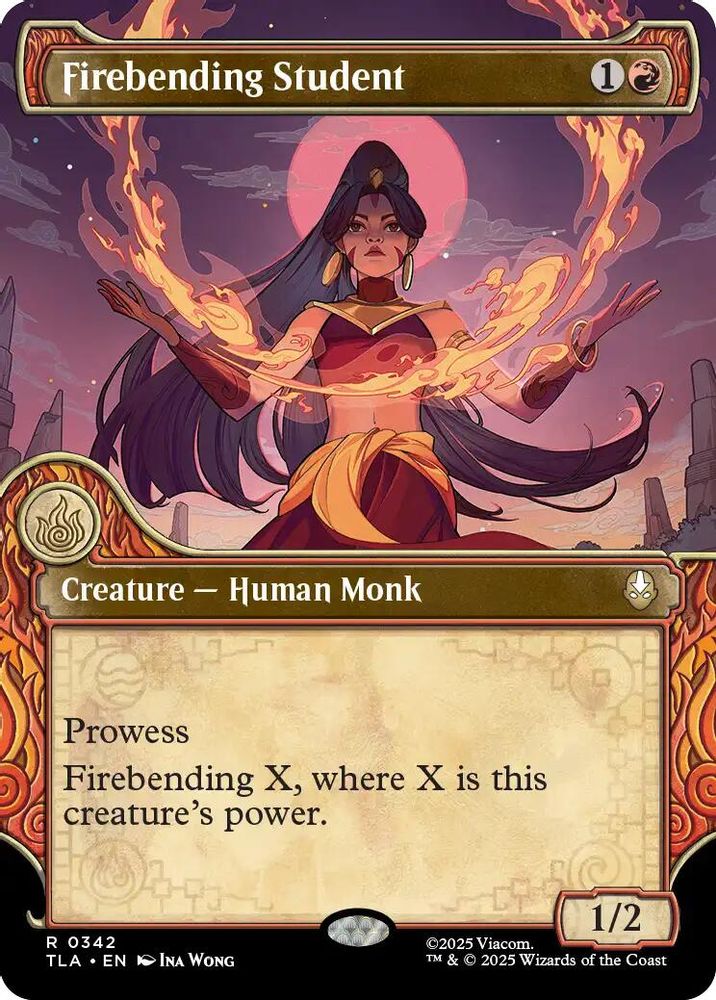 Firebending Student (Showcase) · 342 · Avatar: The Last Airbender · Foil