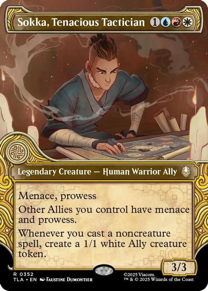 Sokka, Tenacious Tactician (Showcase) · 352 · Avatar: The Last Airbender · Non-foil