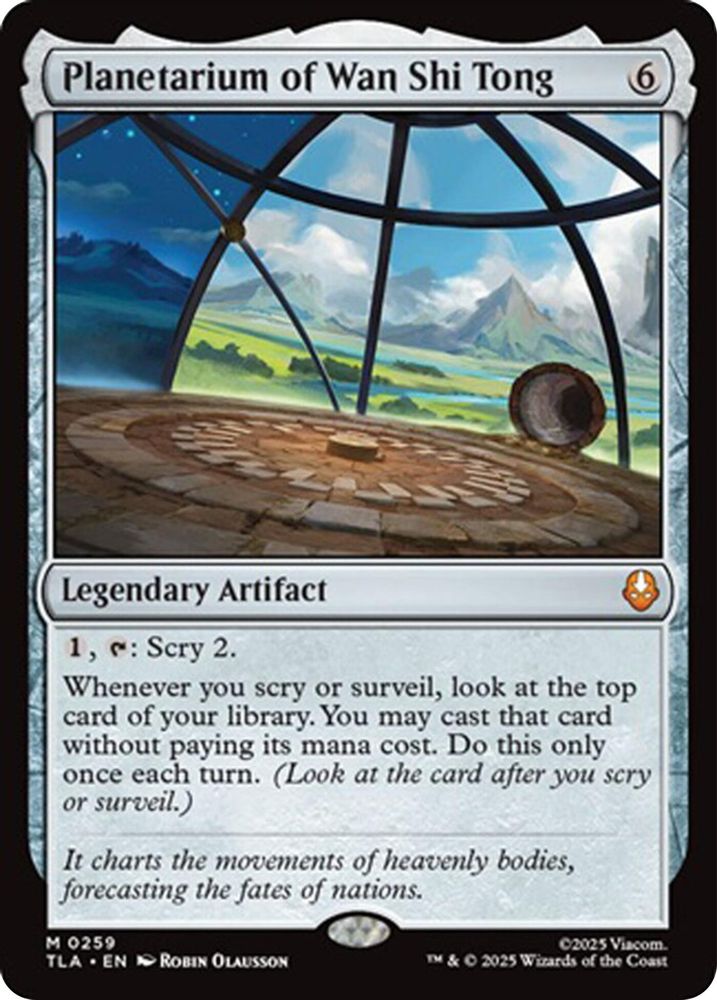 Planetarium of Wan Shi Tong · 259 · Avatar: The Last Airbender · Non-foil