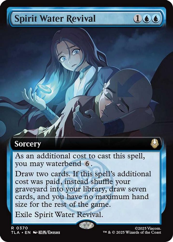 Spirit Water Revival (Extended Art) · 370 · Avatar: The Last Airbender · Foil