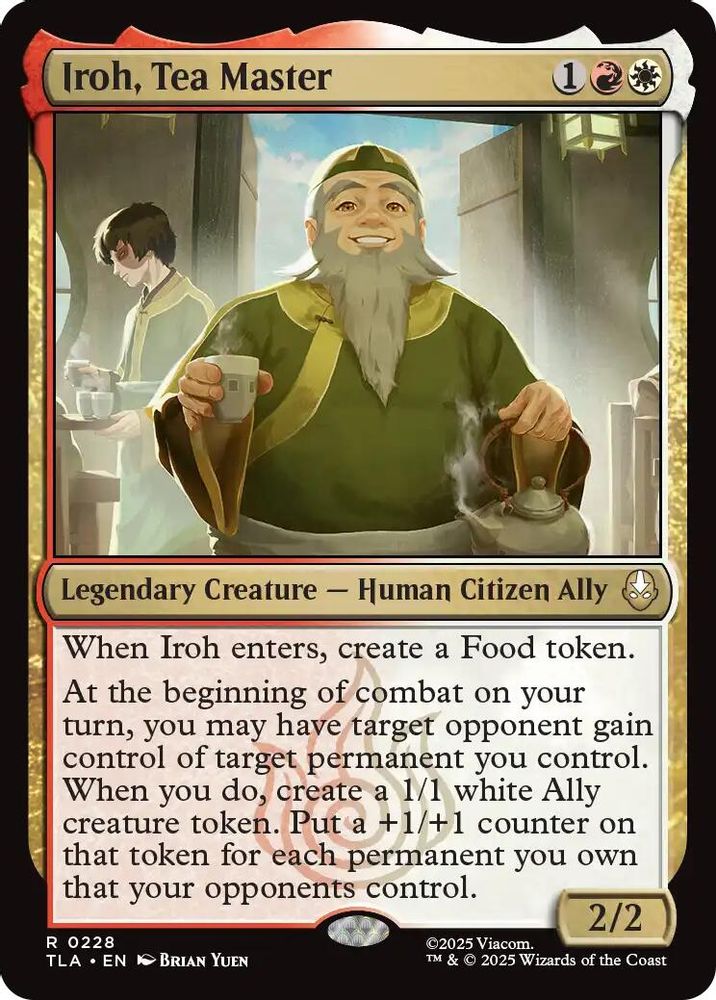 Iroh, Tea Master · 228 · Avatar: The Last Airbender · Non-foil