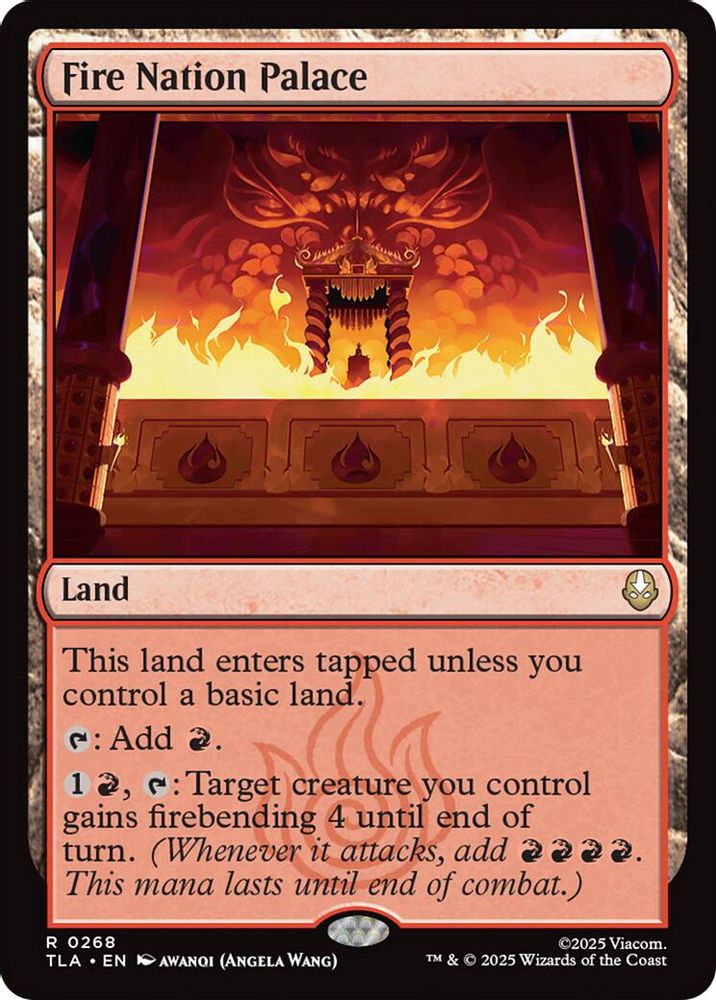 Fire Nation Palace · 268 · Avatar: The Last Airbender · Non-foil