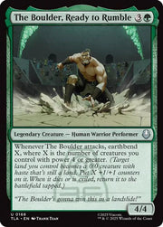 The Boulder, Ready to Rumble · 168 · Avatar: The Last Airbender · Non-foil