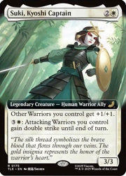 Suki, Kyoshi Captain (Extended Art) · 175 · Avatar: The Last Airbender: Eternal-Legal · Foil