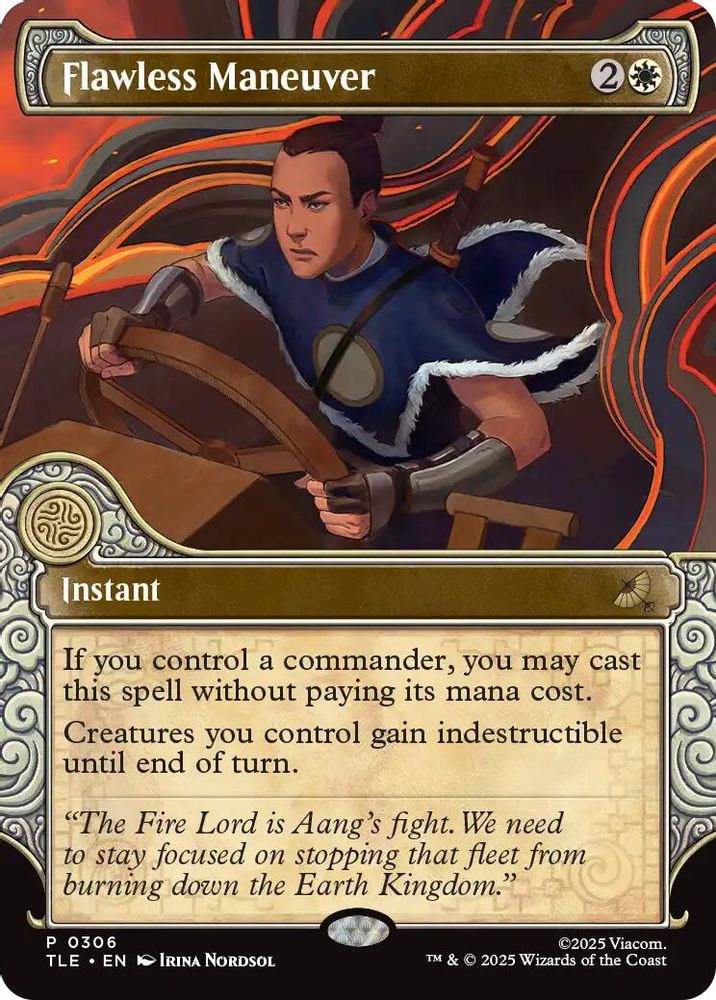 Flawless Maneuver (Showcase) · 306 · Avatar: The Last Airbender: Eternal-Legal · Non-foil