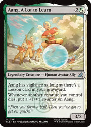 Aang, A Lot to Learn · 146 · Avatar: The Last Airbender: Eternal-Legal · Foil