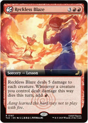 Reckless Blaze (Extended Art) · 197 · Avatar: The Last Airbender: Eternal-Legal · Foil