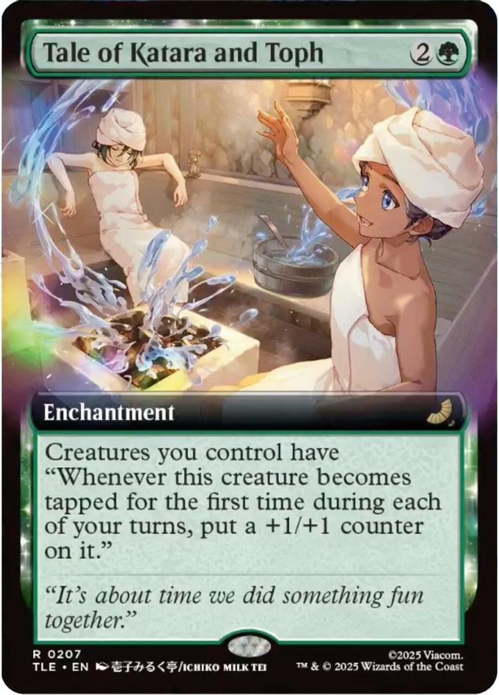 Tale of Katara and Toph (Extended Art) · 207 · Avatar: The Last Airbender: Eternal-Legal · Foil