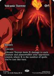 Volcanic Torrent (Borderless) · 37 · Avatar: The Last Airbender: Eternal-Legal · Non-foil
