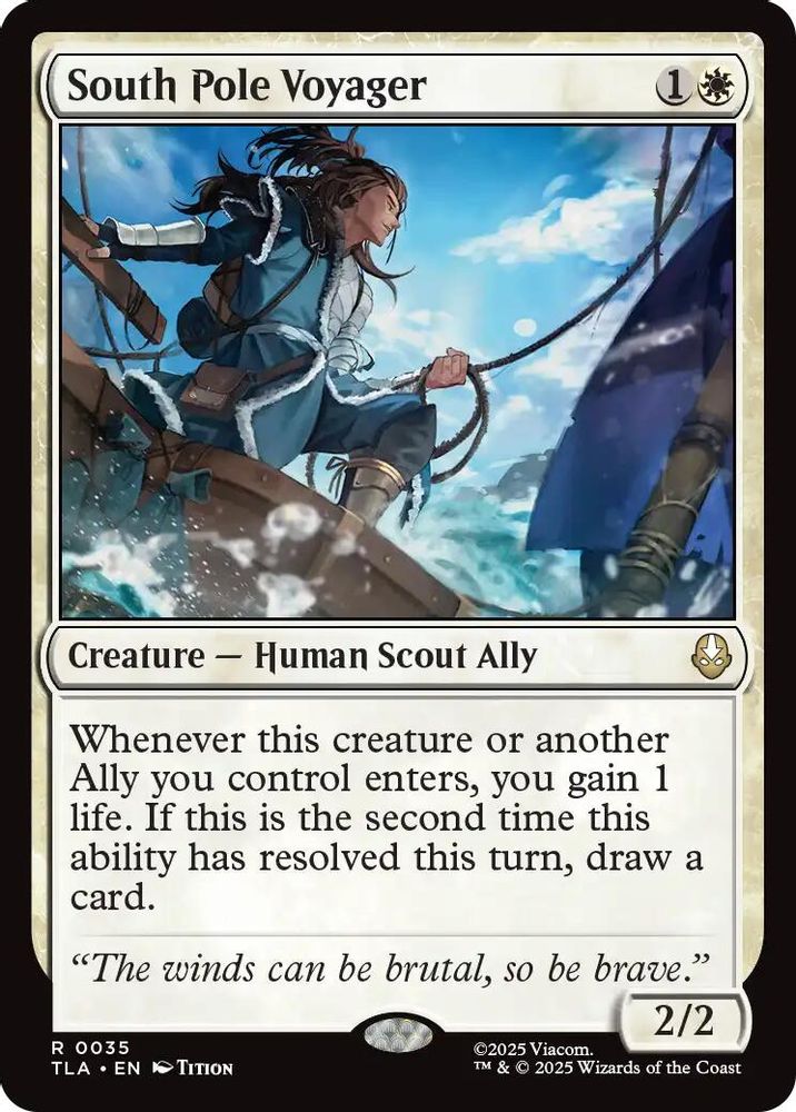 South Pole Voyager · 35 · Avatar: The Last Airbender · Non-foil