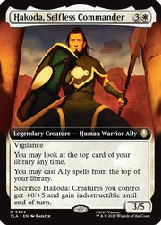 Hakoda, Selfless Commander (Extended Art) · 366 · Avatar: The Last Airbender · Foil