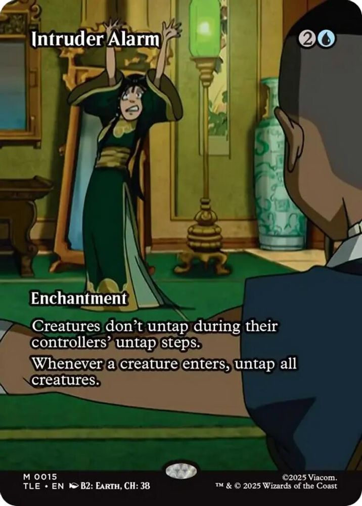 Intruder Alarm (Borderless) · 15 · Avatar: The Last Airbender: Eternal-Legal · Non-foil