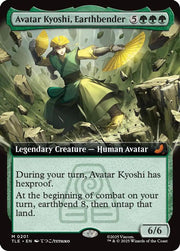 Avatar Kyoshi, Earthbender (Extended Art) · 201 · Avatar: The Last Airbender: Eternal-Legal · Foil