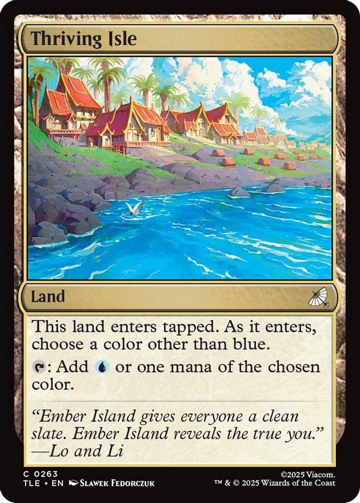 Thriving Isle · 263 · Avatar: The Last Airbender: Eternal-Legal · Non-foil