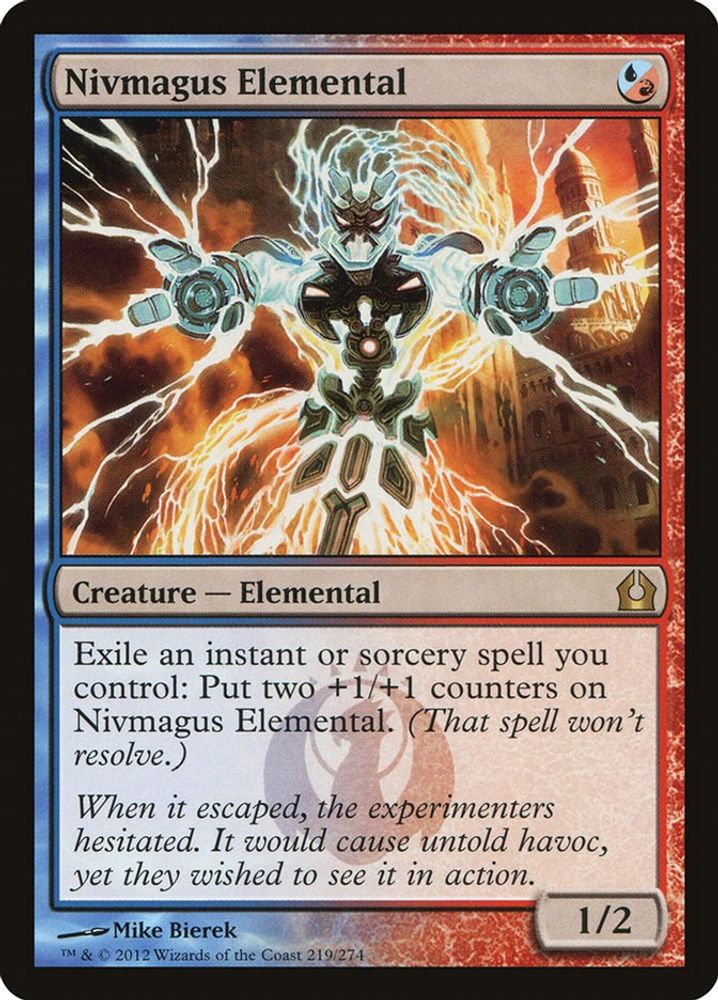 Nivmagus Elemental · 219 · RTR · Non-foil