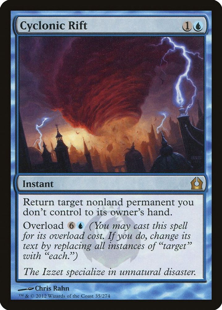 Cyclonic Rift · 35 · Return to Ravnica · Non-foil