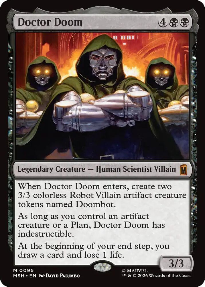 Doctor Doom · 95 · Marvel Super Heroes · Non-foil