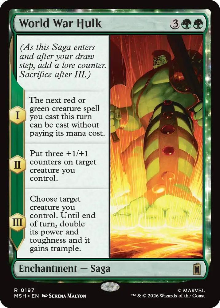World War Hulk · 197 · Marvel Super Heroes · Non-foil